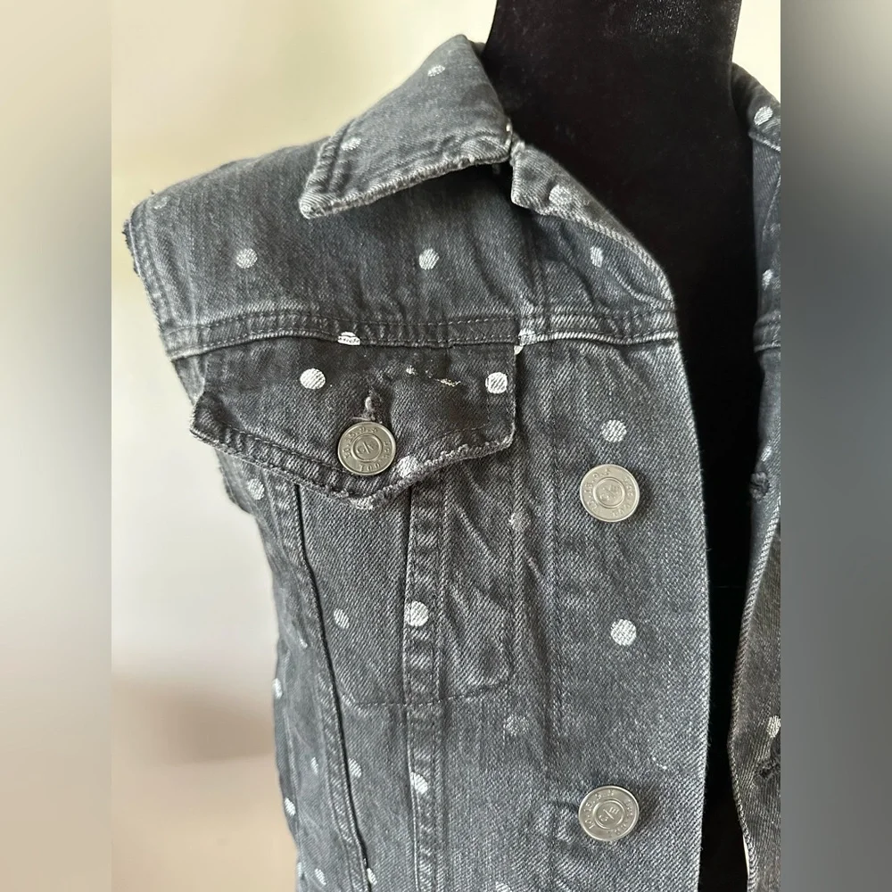 Current Elliot ‎ Gray Denim Vest
